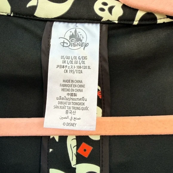 Disney Black and Cream Patterned Blazer